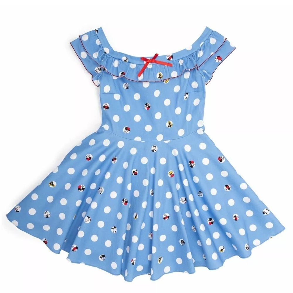 Loungefly Stitch Shoppe Minnie Mouse Polka Dot Dress